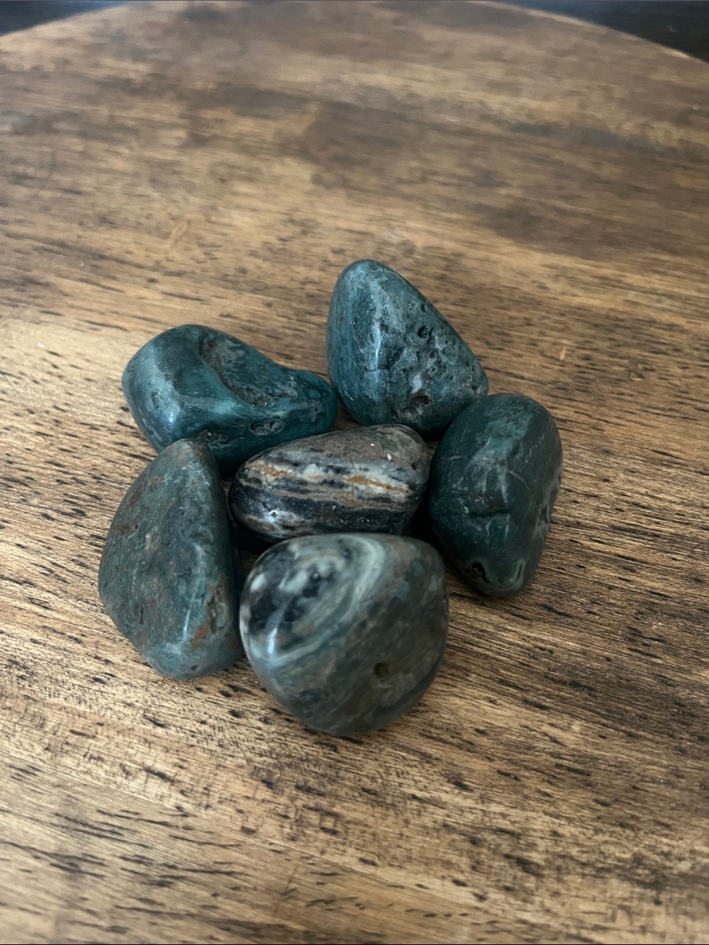 Ocean Jasper Tumbles set of 6